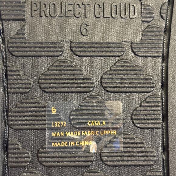 Project Cloud NWT Women's Memory Foam Non Slip Indoor Outdoor Slippers Sz 6 - Picture 4 of 4
